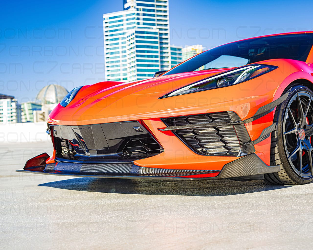 Corvette C8 Stingray Champion Front Canards