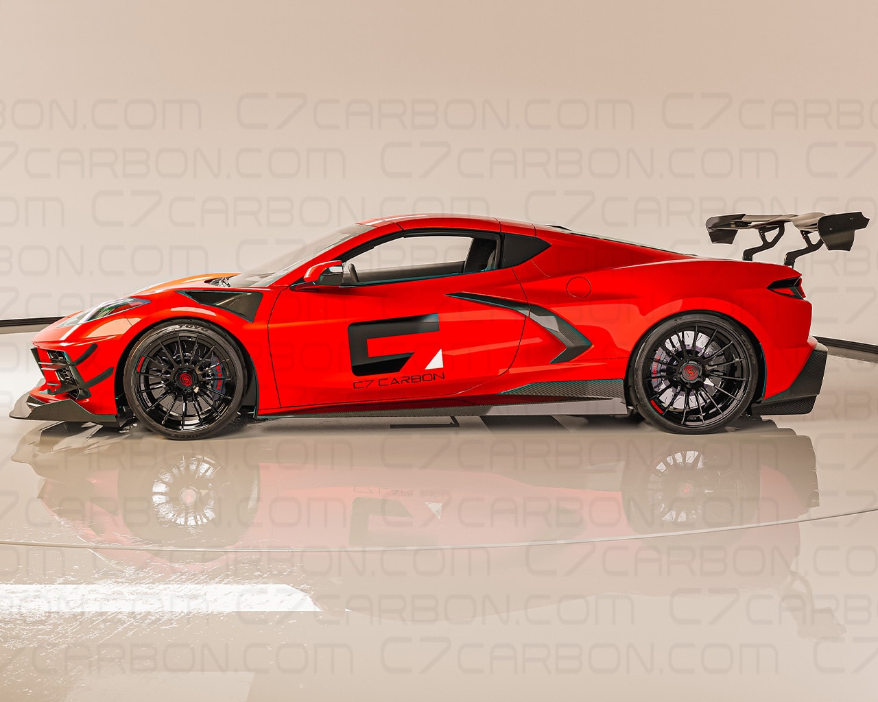 Corvette C8 | Legacy Chassis Mounted Rear Wing - Image 3