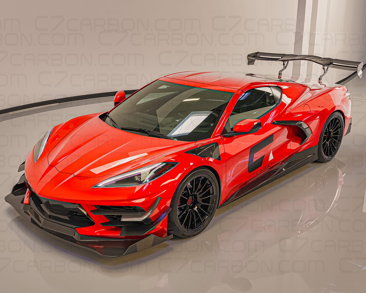 Corvette C8 | Legacy Chassis Mounted Rear Wing - Image 6