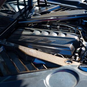 Corvette C8 Engine Appearance Package - Carbon Fiber