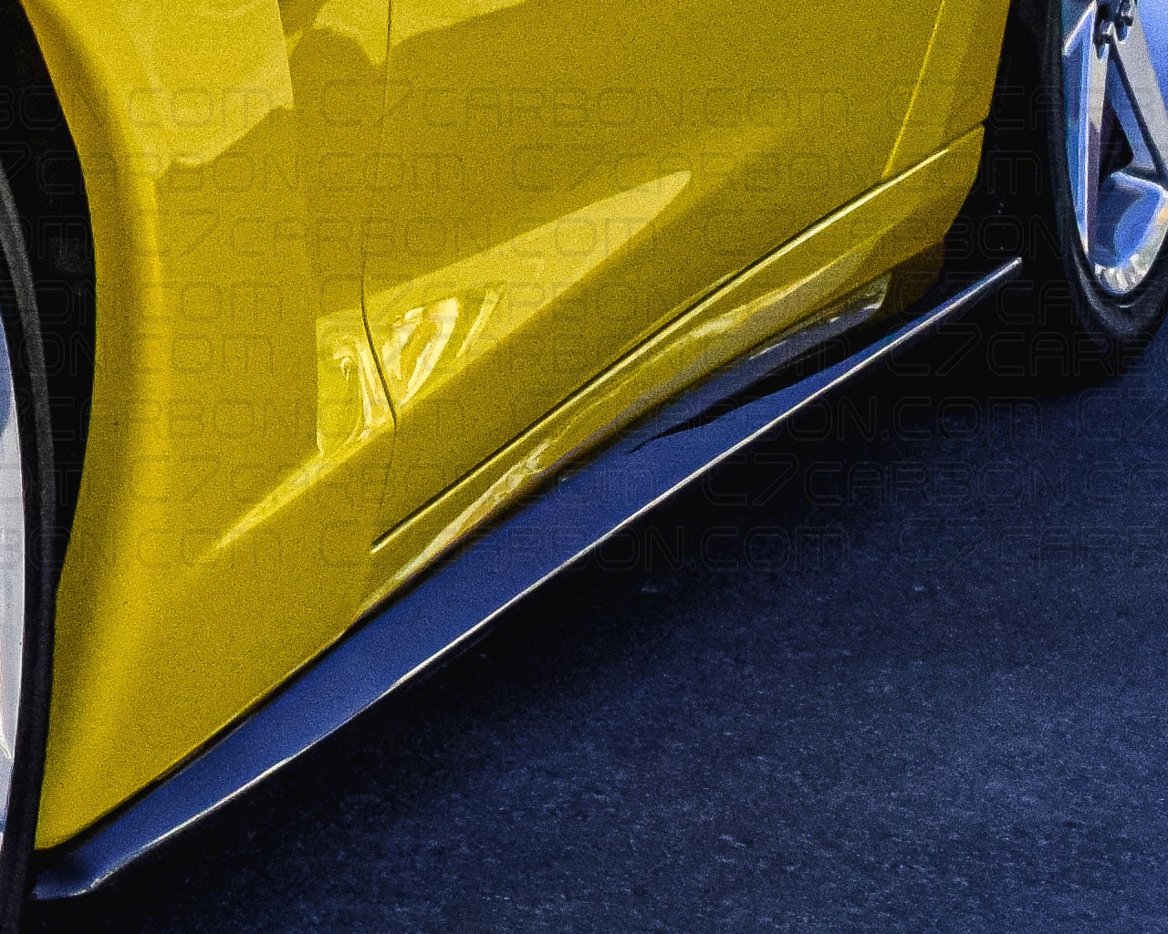 Corvette C6 | Base C6 | ZR1 Extended Side Skirt Set - Image 3