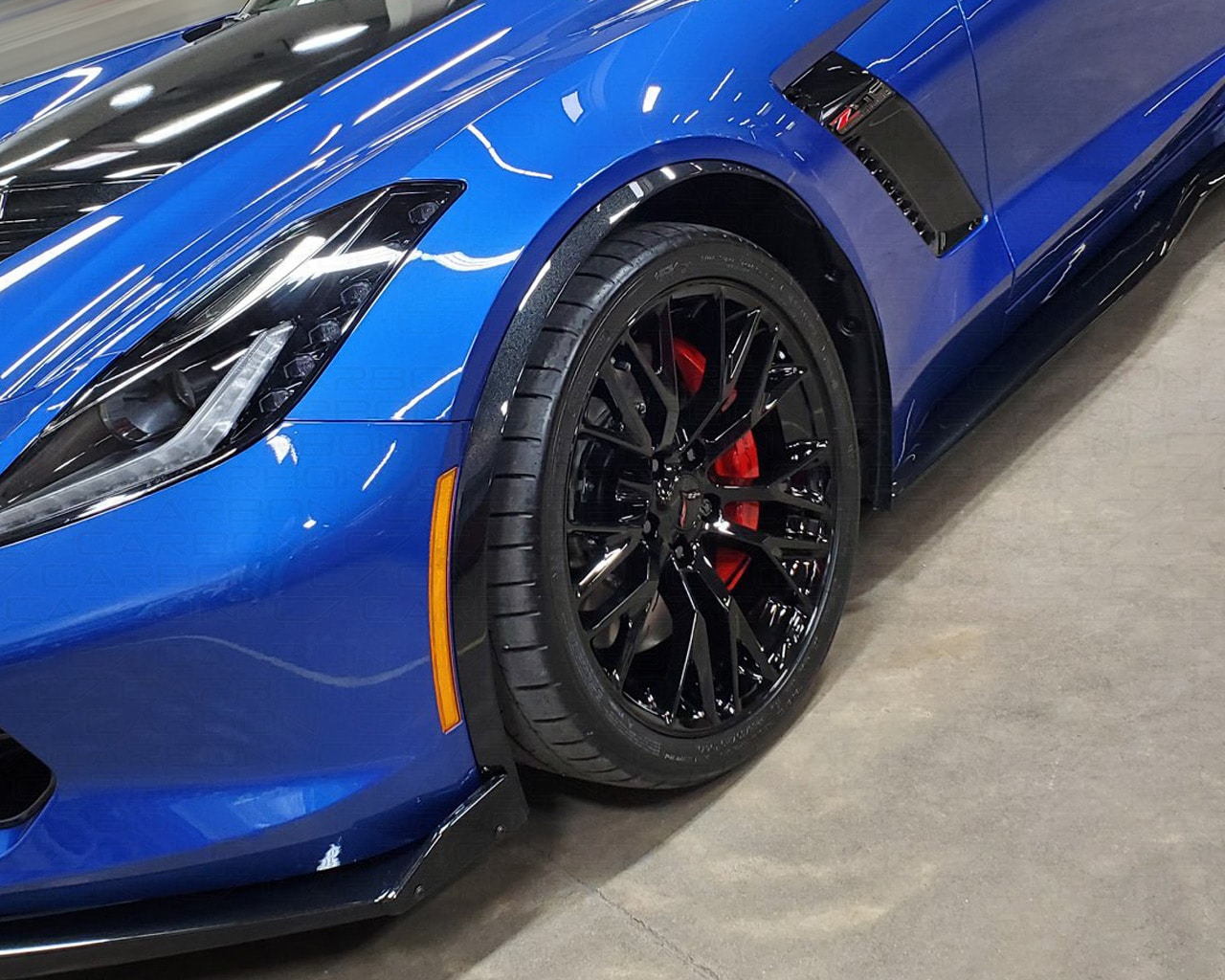 Corvette C7 | Z06 / GS Front Fender Spats Moldings - Image 7