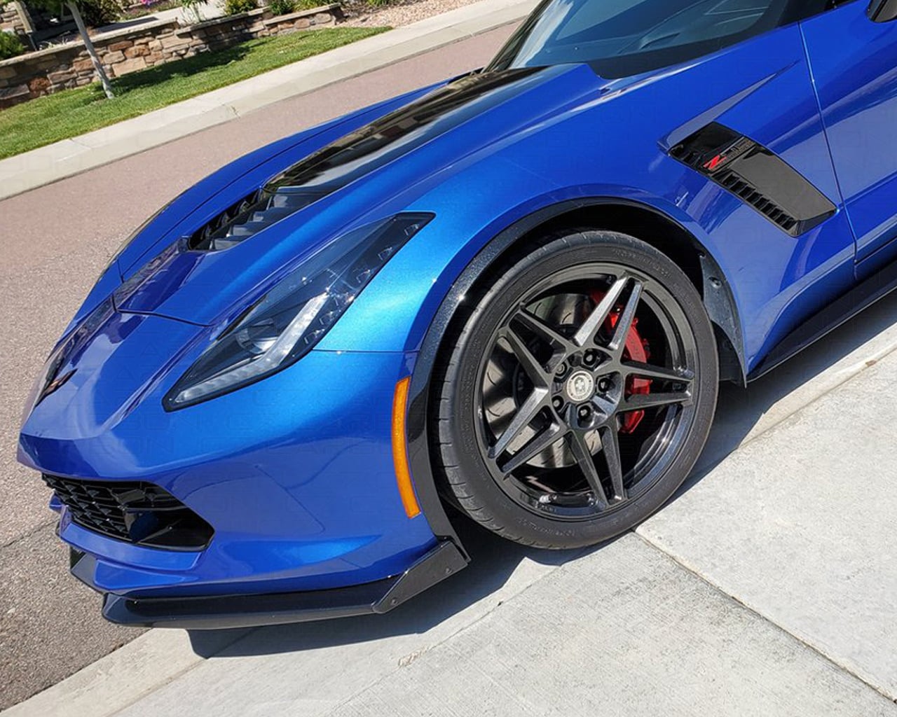 Corvette C7 | Z06 / GS Front Fender Spats Moldings - Image 9
