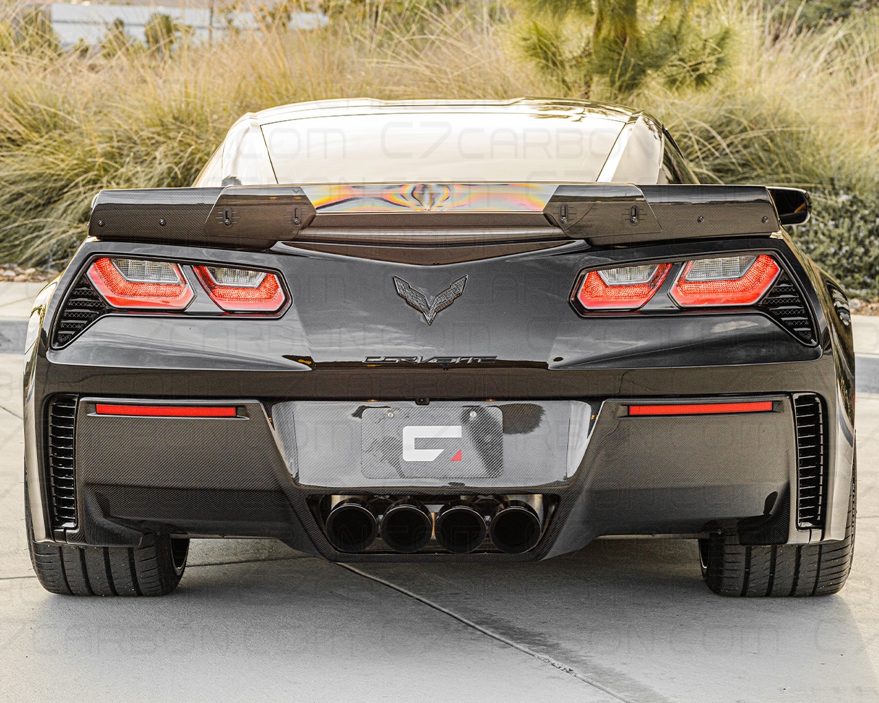 Corvette C7 | OEM Style Rear Diffuser With Exhaust Shield - Image 2