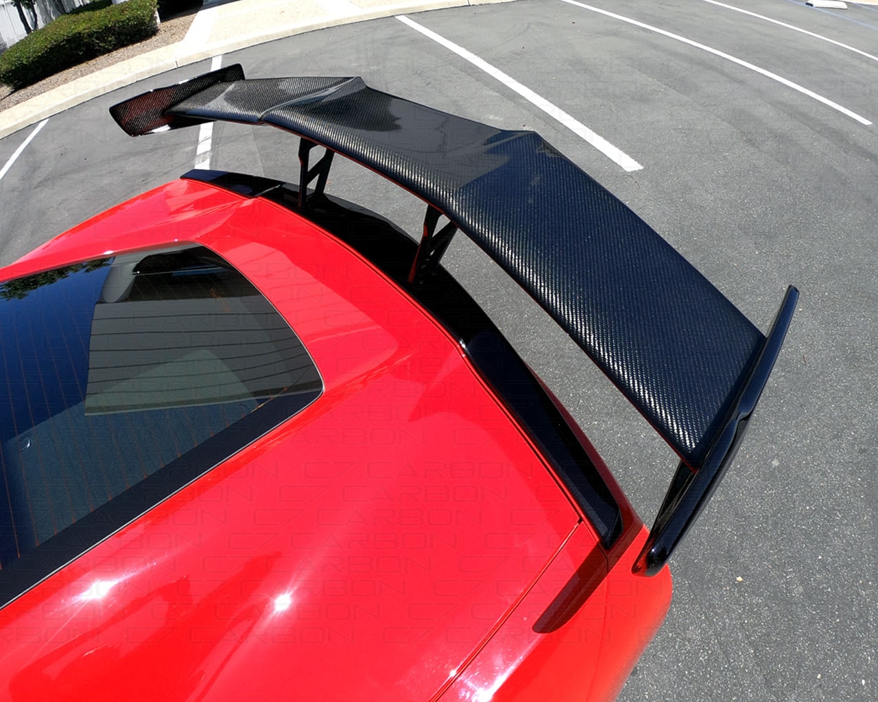 Corvette C7 Z06 / GS | ZR1 ZTK Rear Wing - Image 2