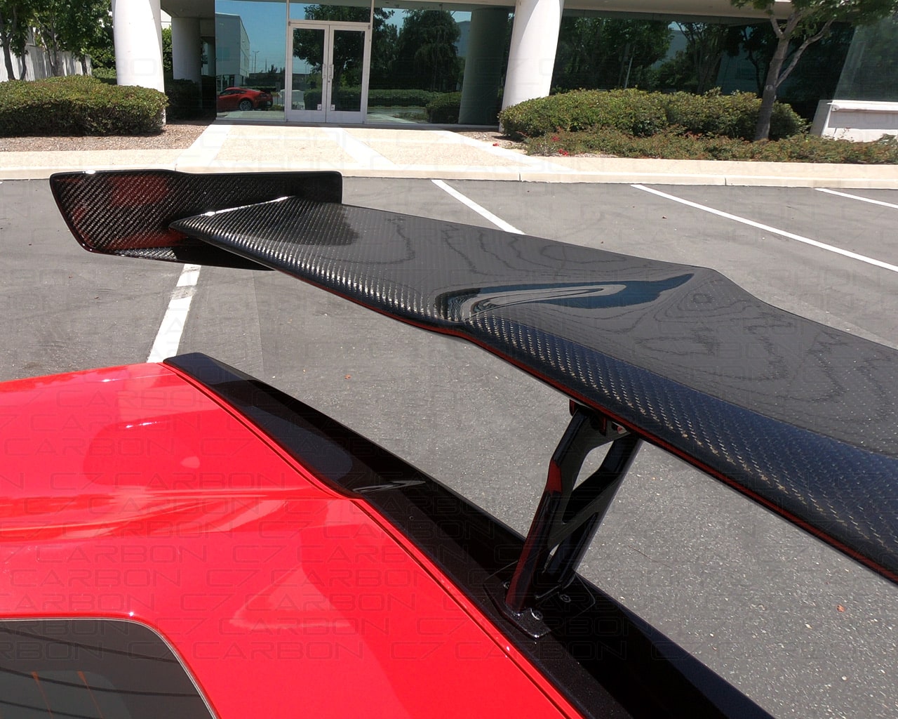 Corvette C7 Z06 / GS | ZR1 ZTK Rear Wing - Image 4