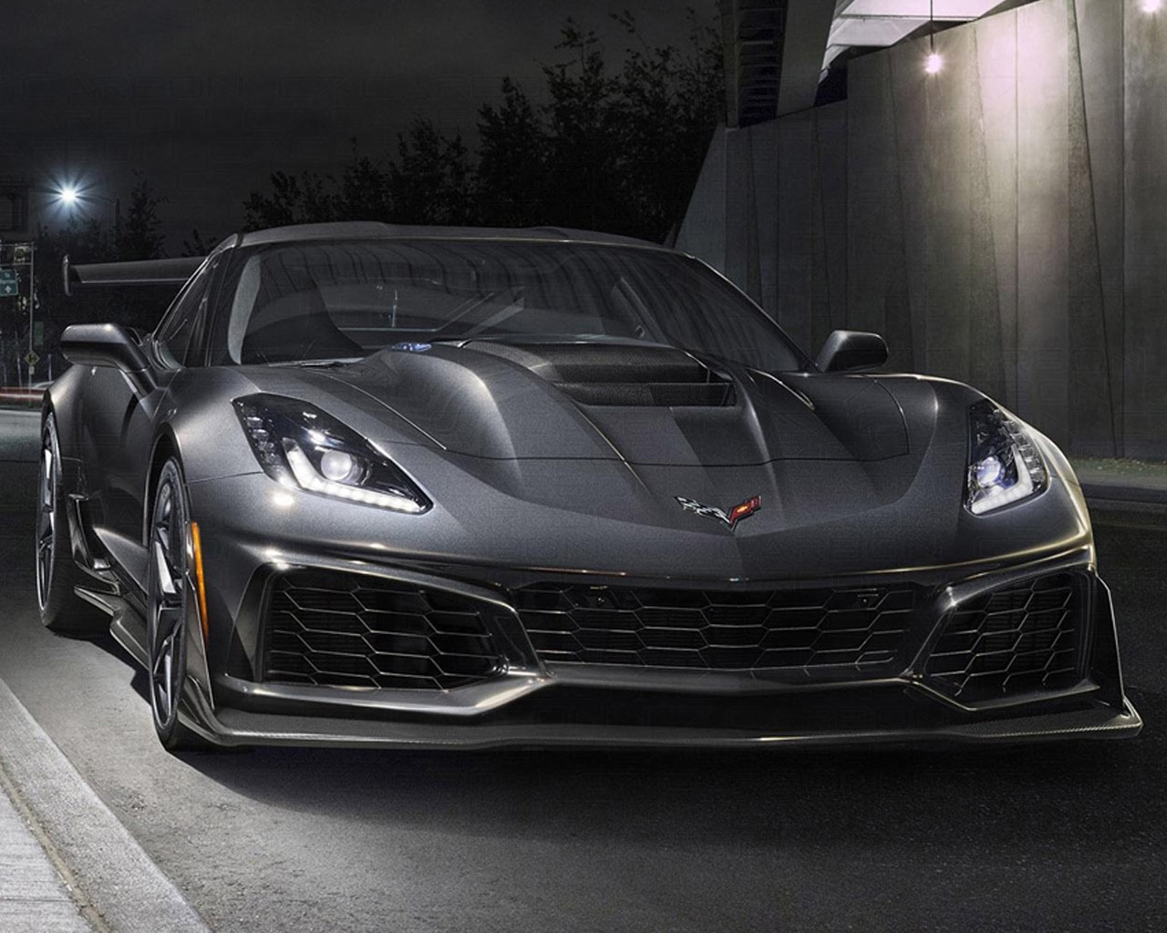 Corvette C7 ZR1 ZTK Replacement Front Splitter