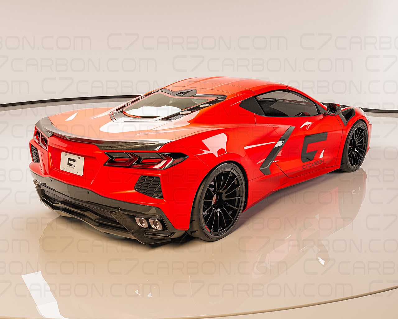 Corvette C8 | Low Profile Rear Spoiler - Image 2