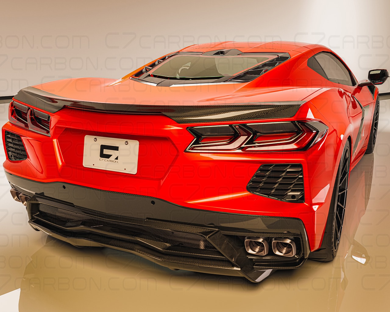 Corvette C8 | Low Profile Rear Spoiler - Image 3