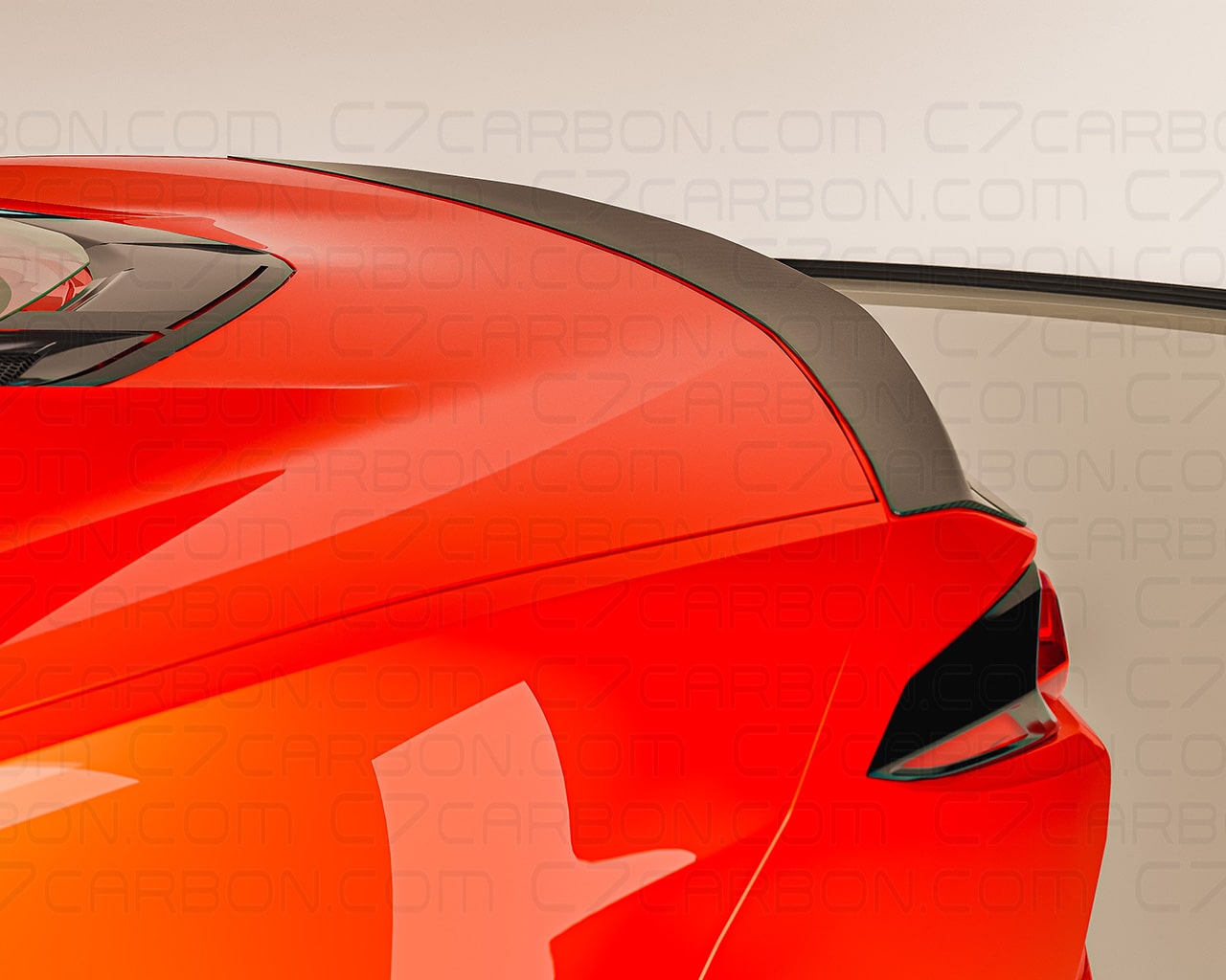 Corvette C8 | Low Profile Rear Spoiler - Image 5
