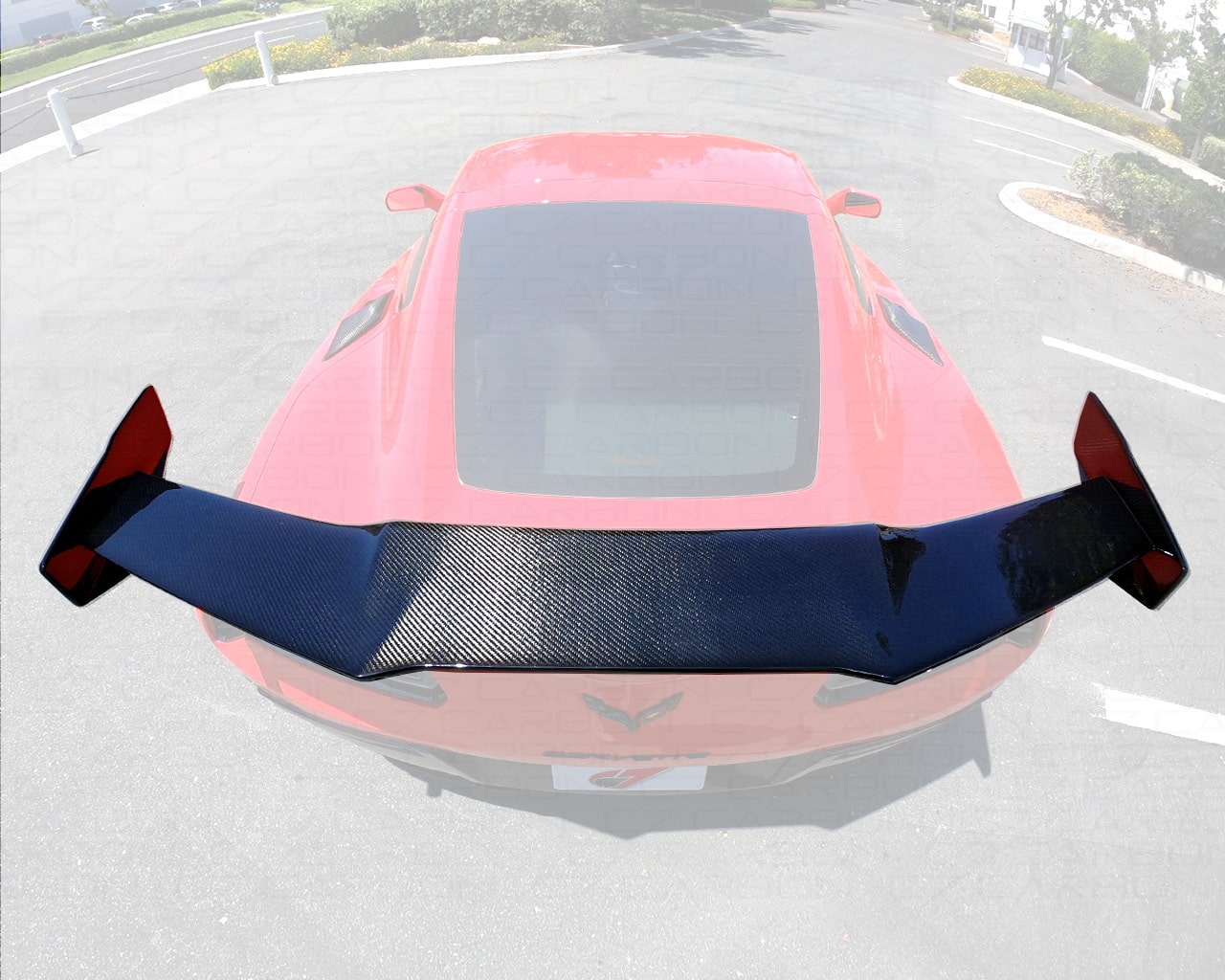 Corvette C7 Z06 / GS | ZR1 ZTK Rear Wing - Image 7