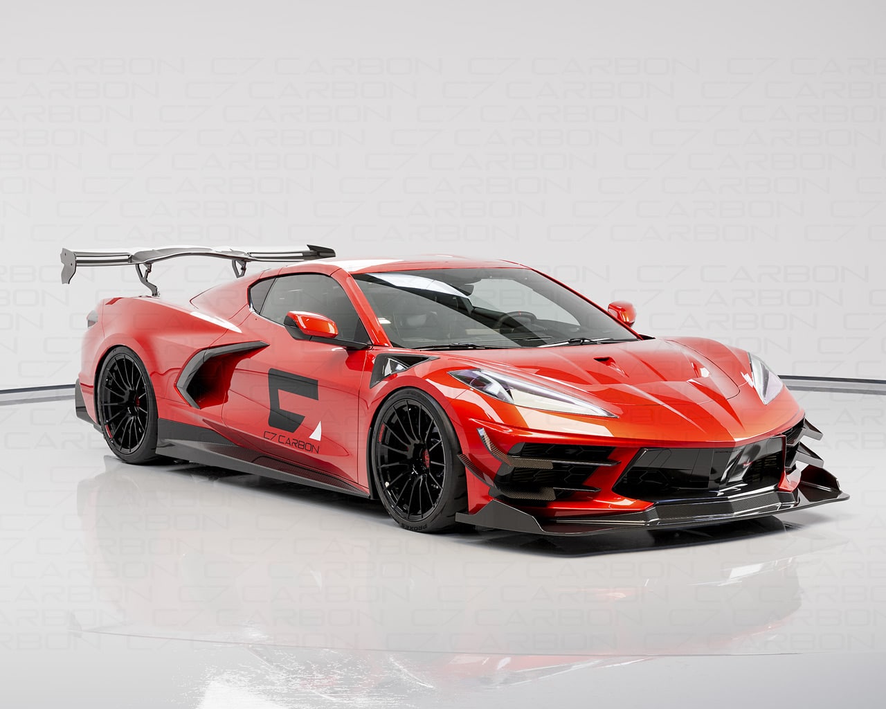 Corvette C8 Track Spec Ducted Hood - Image 3