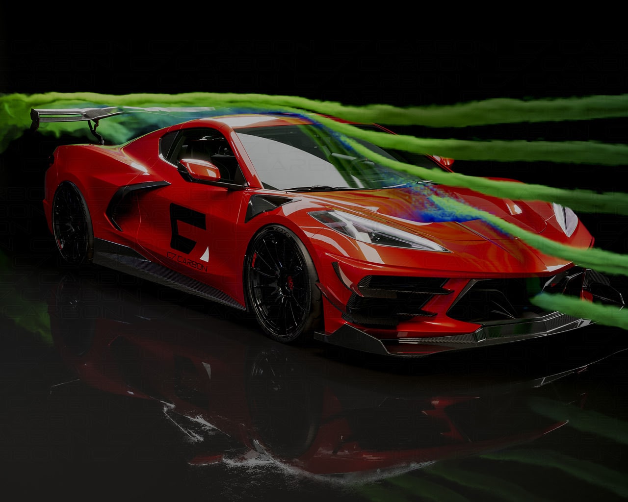 Corvette C8 Track Spec Ducted Hood - Image 5