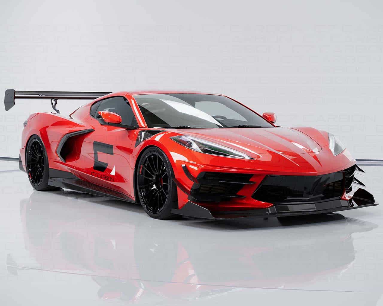 Corvette C8 | Daytona Chassis Mounted Spoiler - Image 5