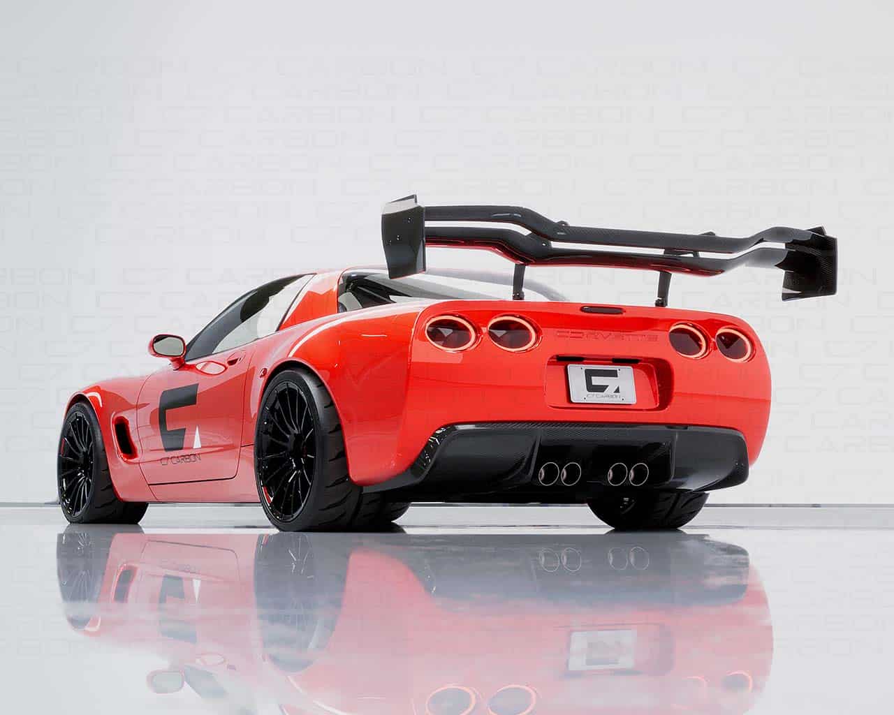 Corvette C5 | Nemesis Chassis Mounted Rear Spoiler - Image 3