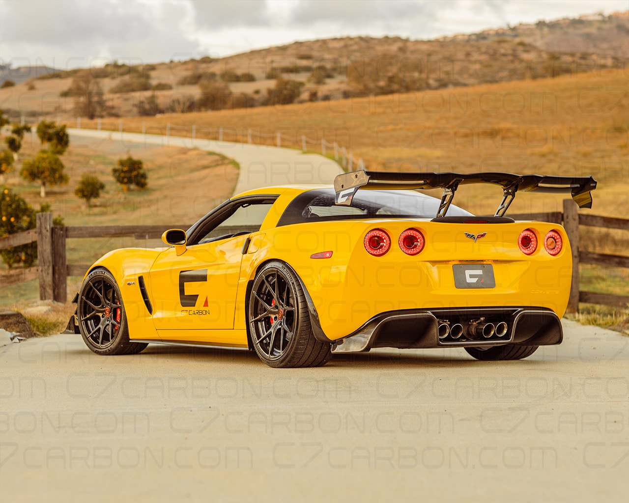 Corvette C7 Chassis Mounted Rear Wing | Legacy - Image 2