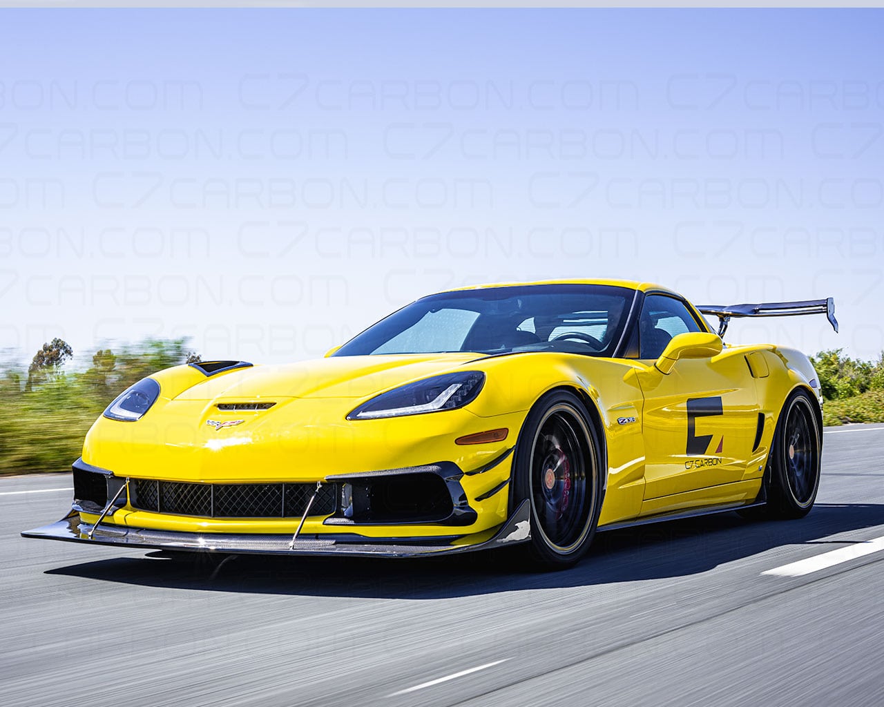 Corvette C7 Chassis Mounted Rear Wing | Legacy - Image 6