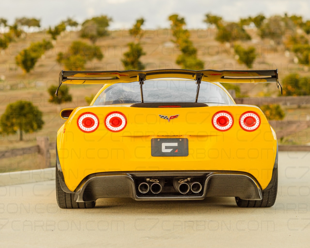 Corvette C7 Chassis Mounted Rear Wing | Legacy - Image 7